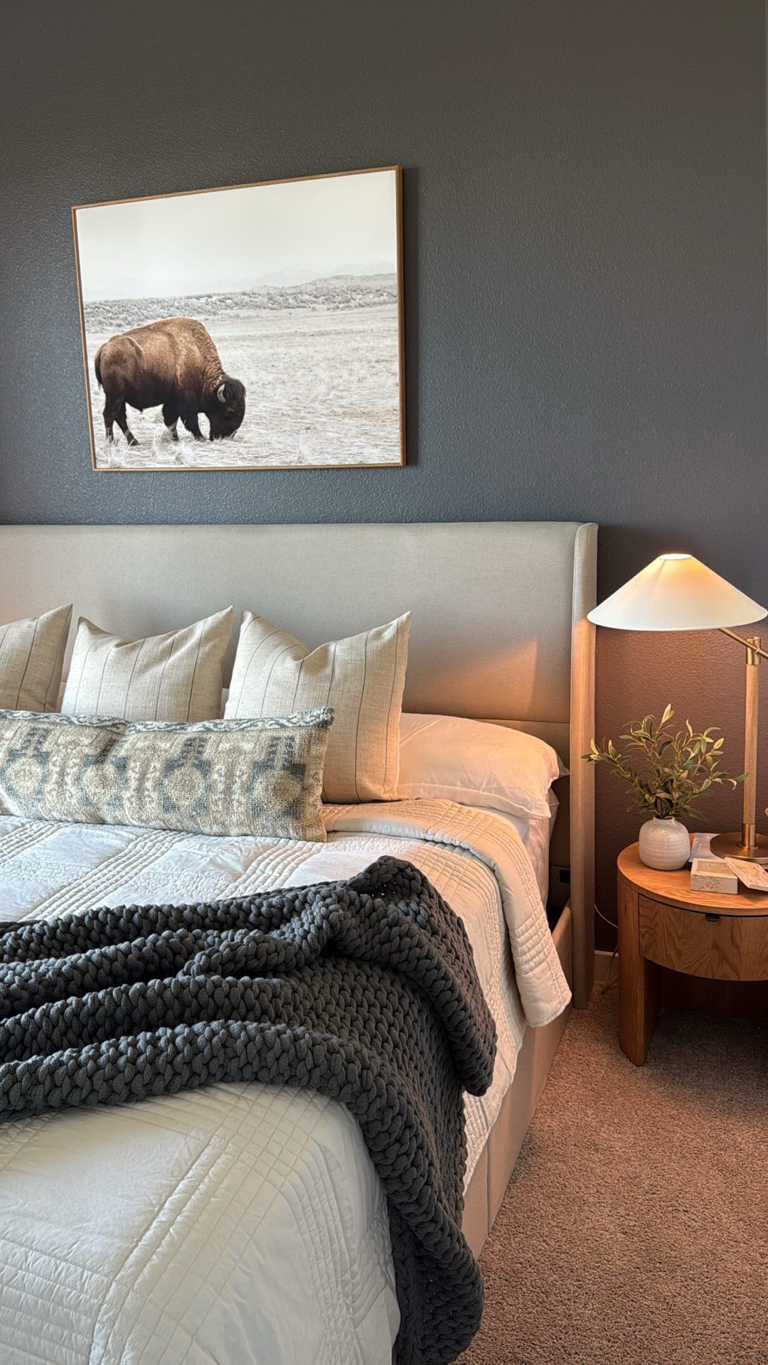 peaceful guest bedroom featuring @JuniperPrintShop

#LTKHome