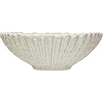 Creative Co-Op Stoneware, White Bowl | Amazon (US)