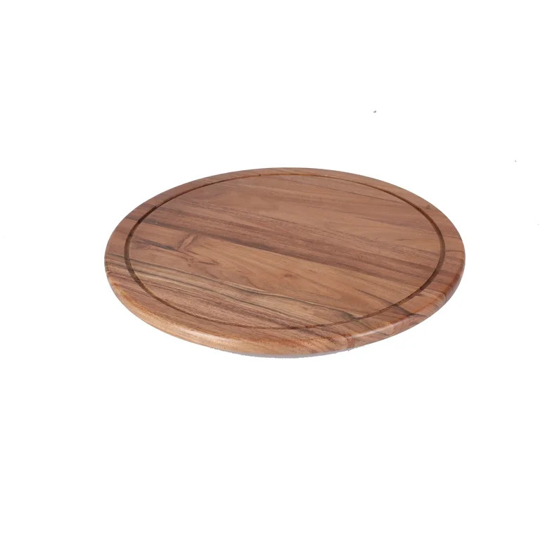 Better Homes & Gardens Acacia Wood 16" Lazy Susan | Walmart (US)