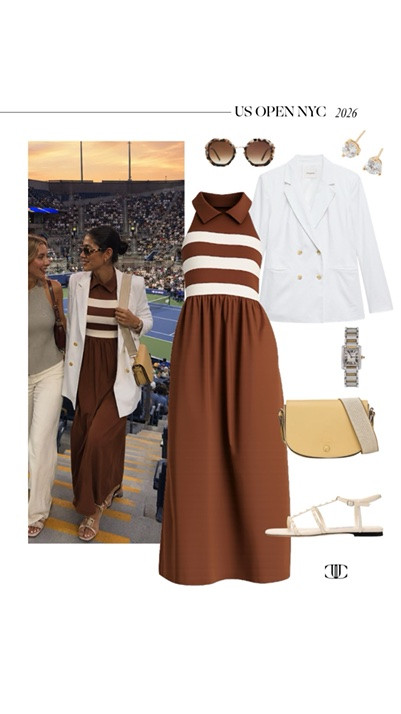 🎾 The US Open is almost here, and that means it's time to bring your A-game—on and off the court.

I've styled 10 chic outfit ideas perfect for every match day, from daytime sessions to evening matches. Think polished tennis-inspired dresses, crisp separates, comfortable sneakers, and elevated accessories that are equal parts classic and effortless.

Whether you're heading to Arthur Ashe Stadium or simply embracing the tennis trend this season, these looks are a winning combination of style and comfort. Tap to shop all 10 outfits in my LTK. 🤍✨

#LTKStyle #USOpen #TennisStyle #MatchDayStyle #SportyChic #ClassicStyle #CapsuleWardrobe #FallFashion #OutfitInspiration #LTKFinds

#LTKootd #LTKSeasonal #LTKOver40