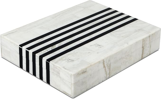 Handicrafts Home Handmade Mono Collection Decorative Jewelry Box Organizer – Keepsakes, Trinket... | Amazon (US)