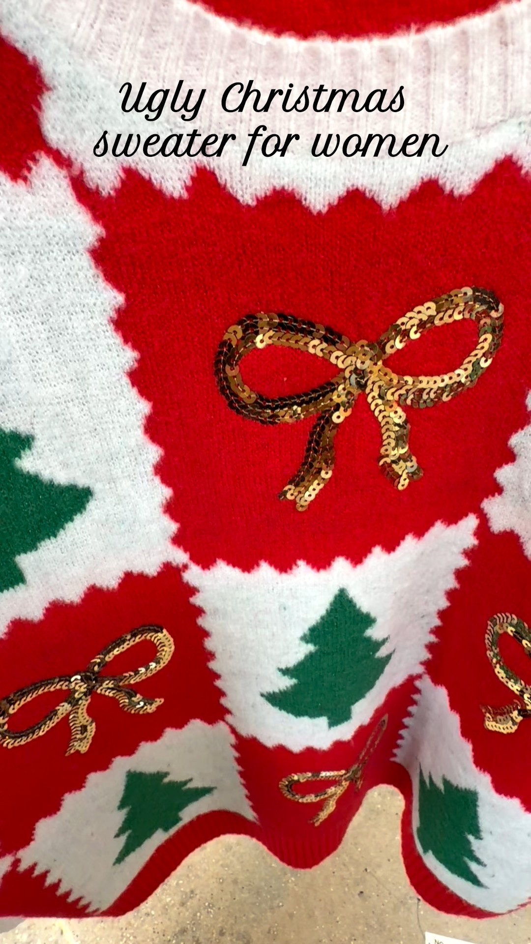 women’s ugly Christmas sweater is festive without being over-the-top — the perfect cute holiday pullover you can wear all season, not just for a party. Cozy, comfy, and ideal for Christmas sweater outfit ideas, work parties, or casual winter days.
Linked sizing + more women’s holiday sweaters for easy shopping! ❤️💚 #UglyChristmasSweater
#HolidaySweater
#CuteHolidayStyle
#FestivePullover
#ChristmasOutfitIdeas

#LTKSeasonal #LTKHoliday #LTKFindsUnder50