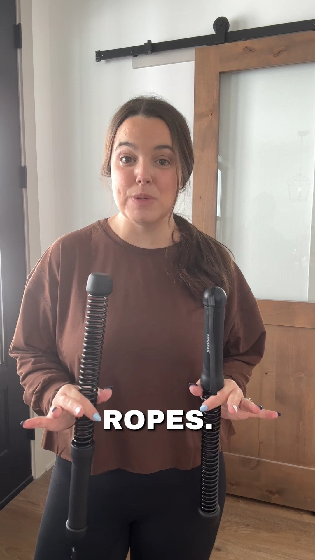 Looking for space saving workout equipment that you can do at home? I’m loving these battle ropes and the fact that you don’t need a gyms worth of space to do them. 

#ltkamazon 

#LTKHome #LTKFindsUnder50 #LTKActive