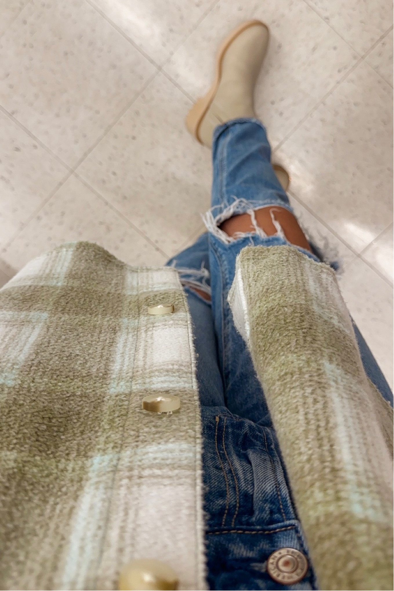 Fall shacket and boots 🤩
#americaneagle #pinklily #womensfashion 

#LTKstyletip #LTKSeasonal #LTKsalealert