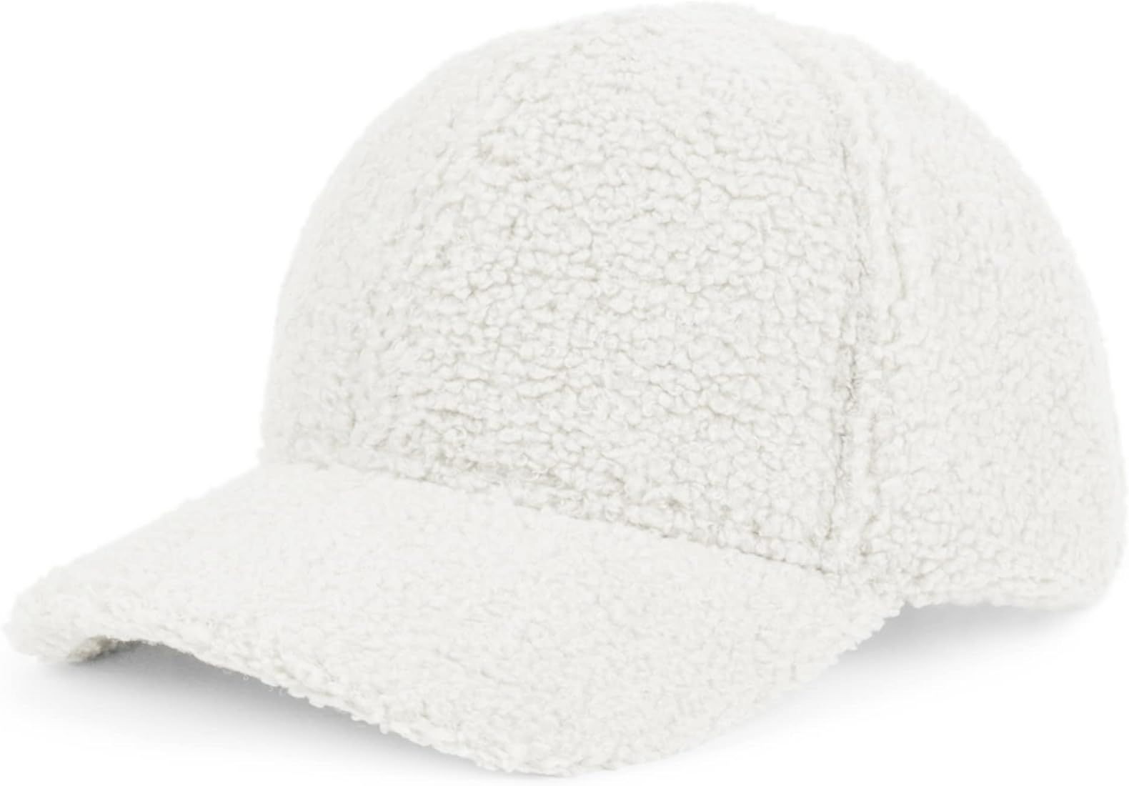Winter Faux Fur Fuzzy Baseball Cap Warm Shearling Fleece Lined Adjustable Ball Cap for Women Men | Amazon (US)