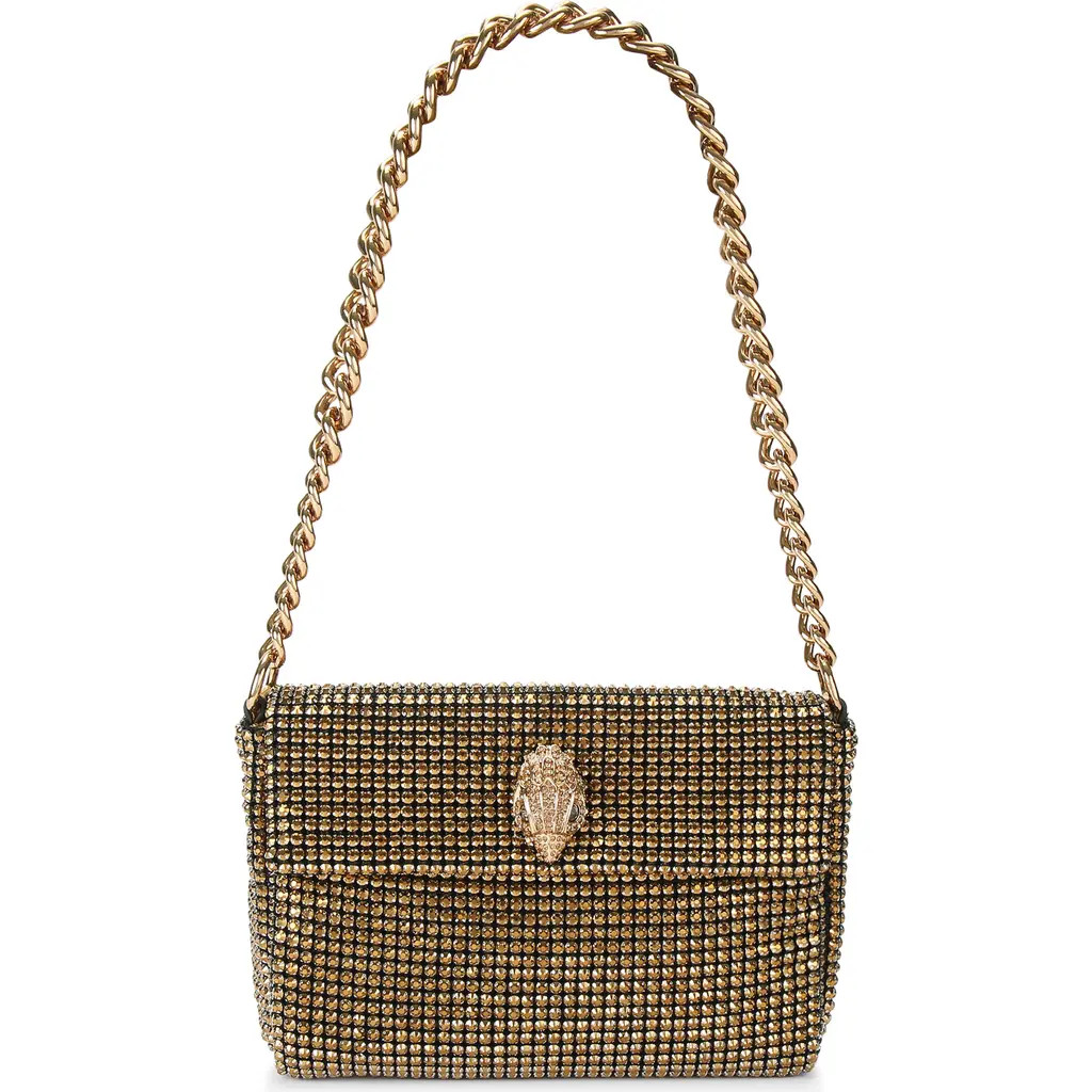 Kurt Geiger London Small Party Shoulder Bag in Gold at Nordstrom | Nordstrom