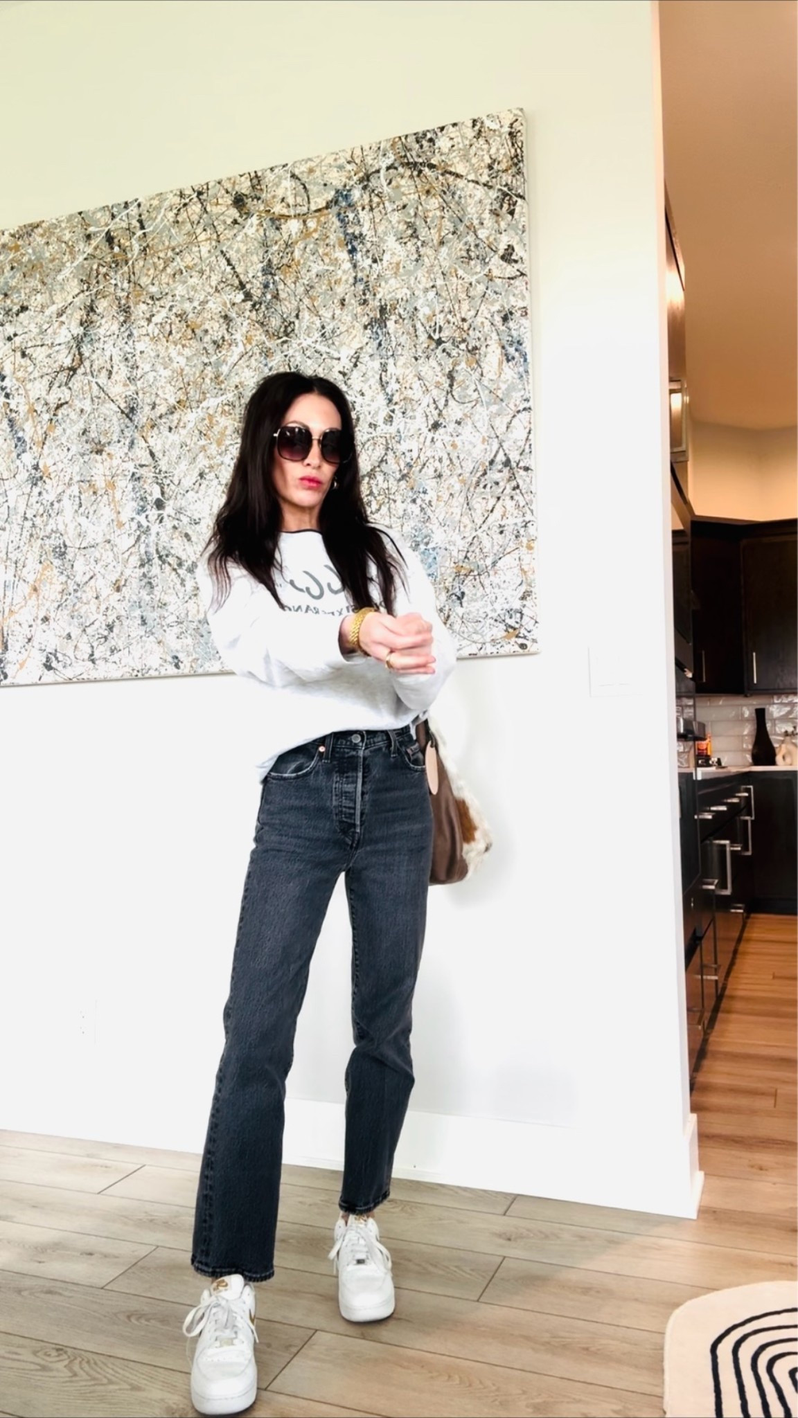 All time favorite Levi’s jeans
Straight leg + ribcage fit + ankle crop

#LTKootd