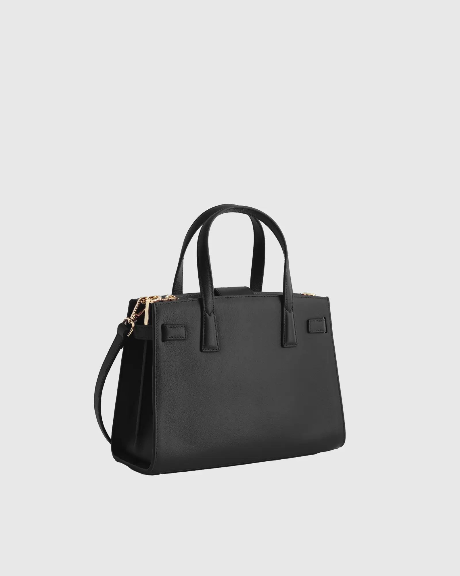 Italian Leather Small Triple Compartment Satchel | Quince