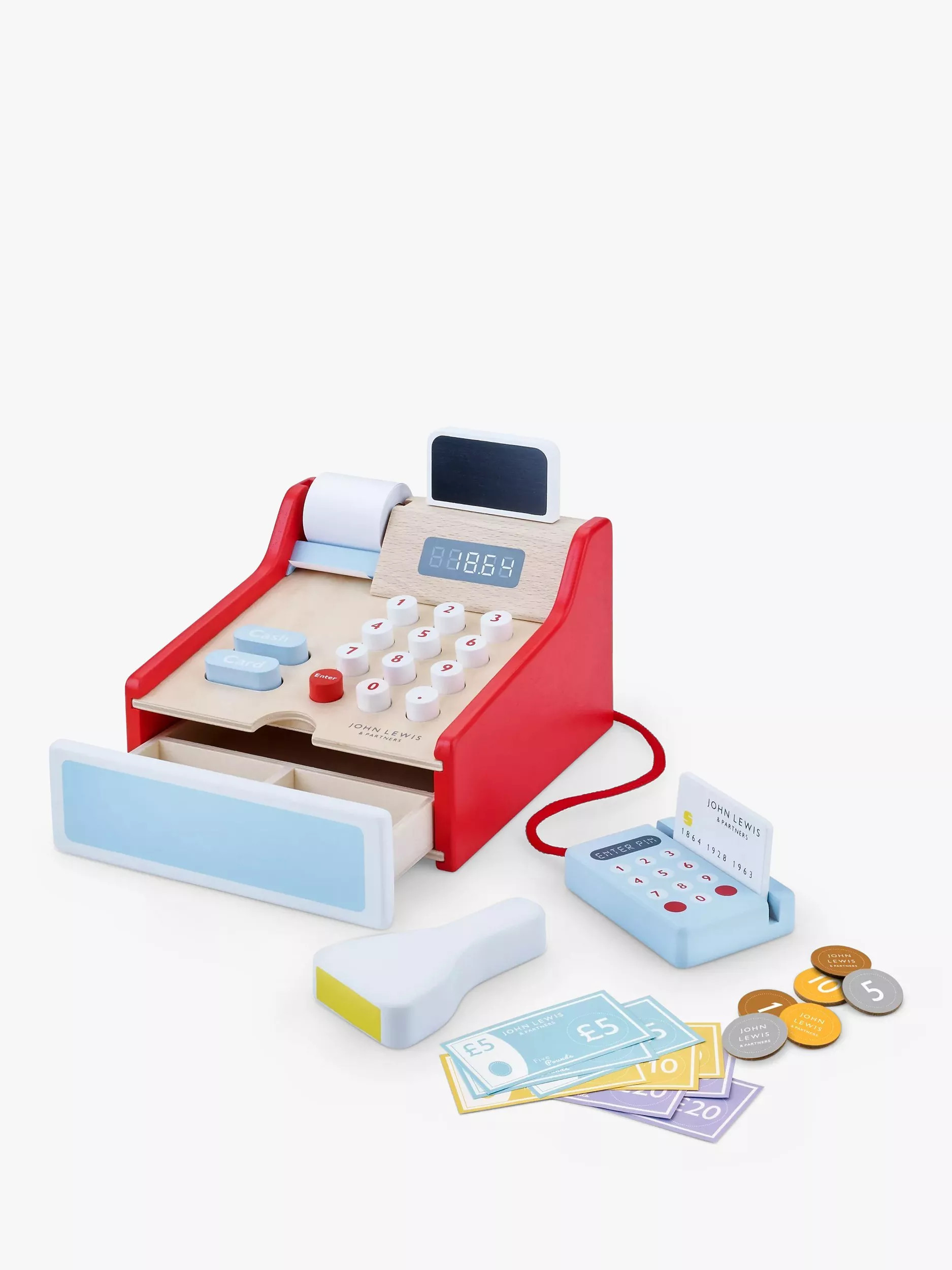 John Lewis Wooden Cash Register | John Lewis (UK)