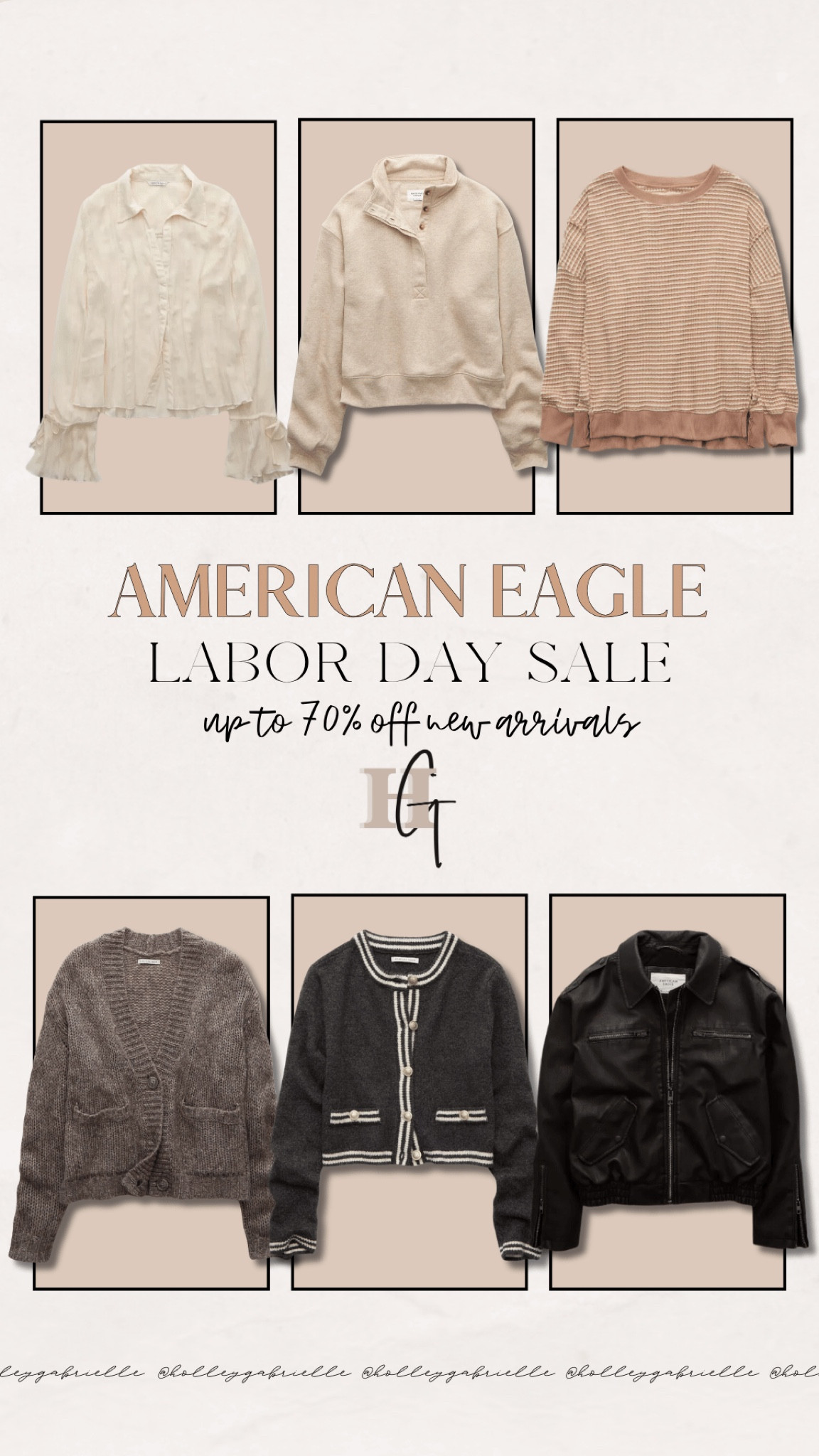 ‼️🚨 SALE ALERT! Up to 70% off sitewide & new arrivals at American Eagle for Labor Day Weekend👏🏼

Labor Day sales / neutral sweaters / fall fashion / fall style / fall casual / sale alert / American Eagle sweaters / Holley Gabrielle 

#LTKSeasonal #LTKSaleAlert #LTKFindsUnder100