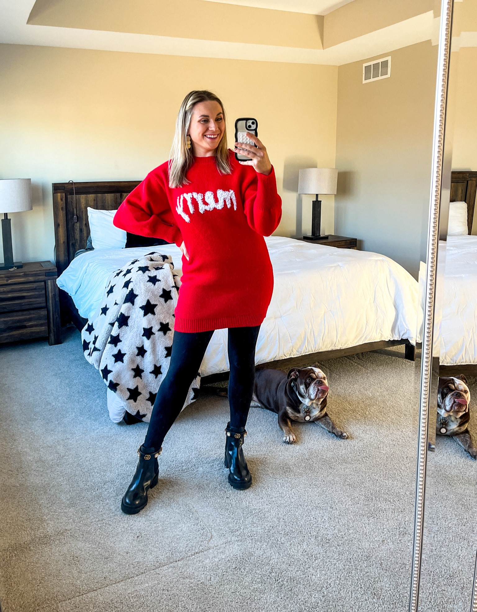 Merry & Bright getting ready for a big week full of birthday celebrations, Christmas and my nieces arrival any day now! 

Tonight will be lots of fun helping to supervise the gingerbread house decorating party. There’ll be 5 kids making lots of memories and I’m decked out and ready! 

#LTKHoliday #LTKstyletip #LTKfindsunder50