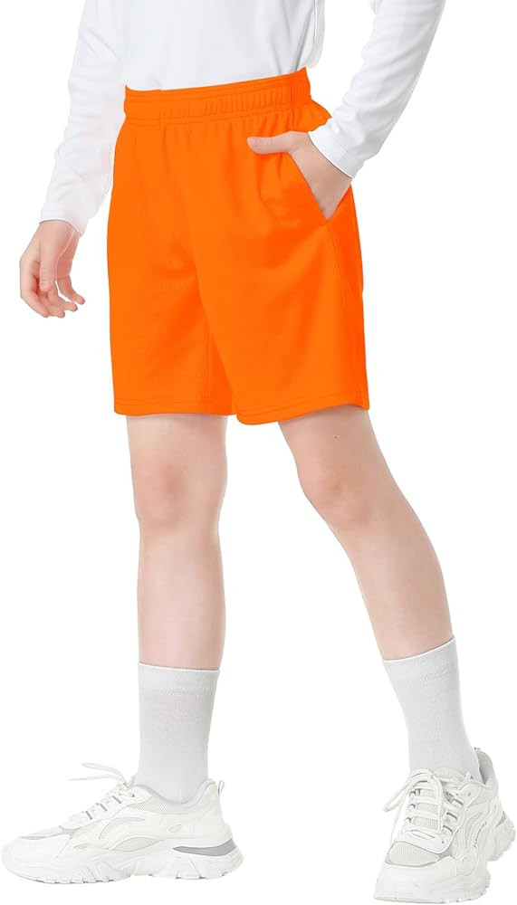 QBK Toddler to Youth Athletic Shorts for Boys and Girls Soccer Basketball Sports | Amazon (US)