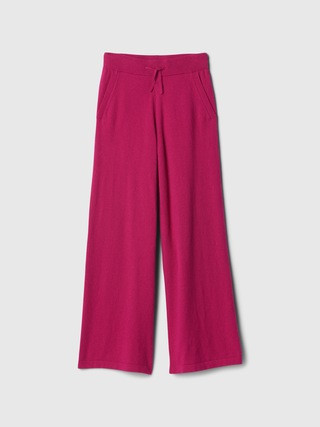 Kids CashSoft Relaxed Wide-Leg Pants | Gap Factory
