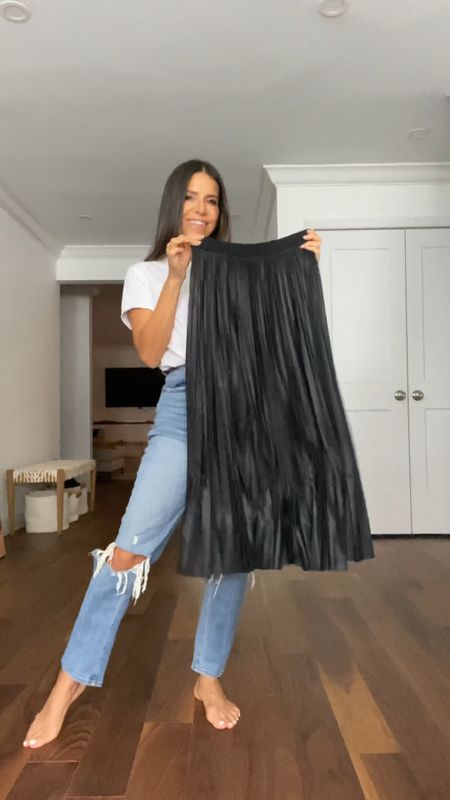 This pleated black skirt from @nordstrom is the perfect fall staple! Here are 3 ways to style for fall. #nordstrom

#LTKworkwear #LTKunder100 #LTKstyletip
