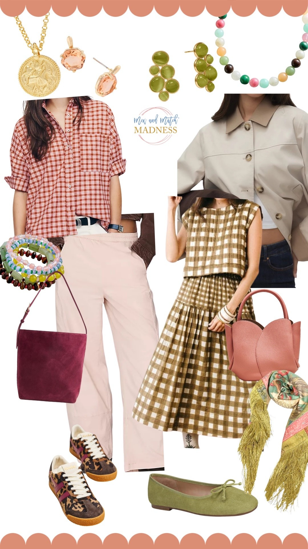 Gingham is everywhere and we are loving it!! 

*Code mixandmatch at Sunshine Tienda