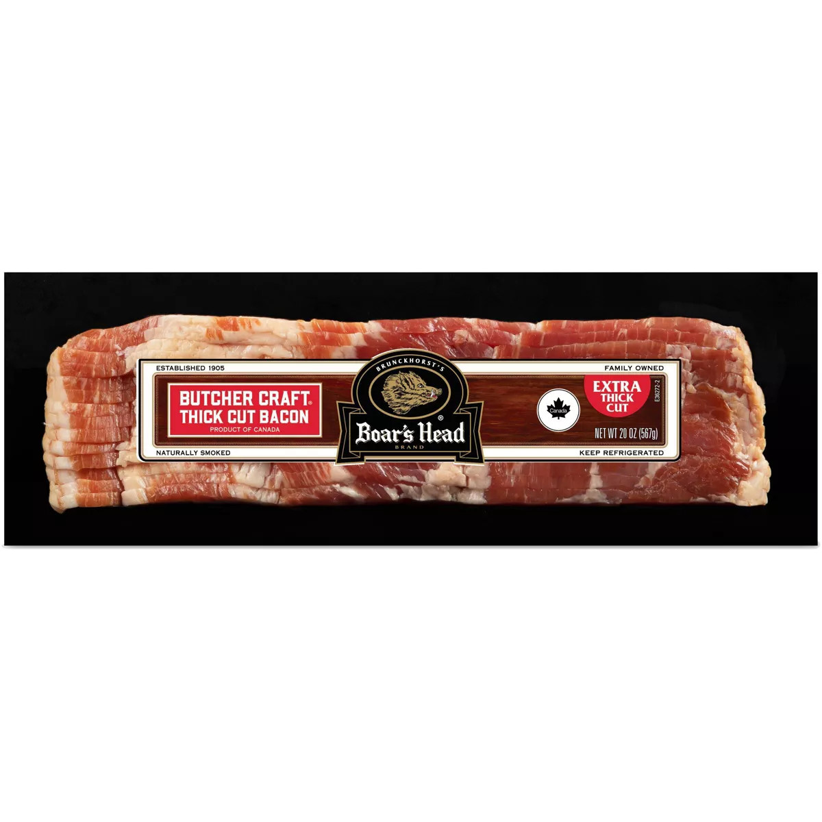 Boar's Head Extra Thick Cut Bacon - 20oz | Target