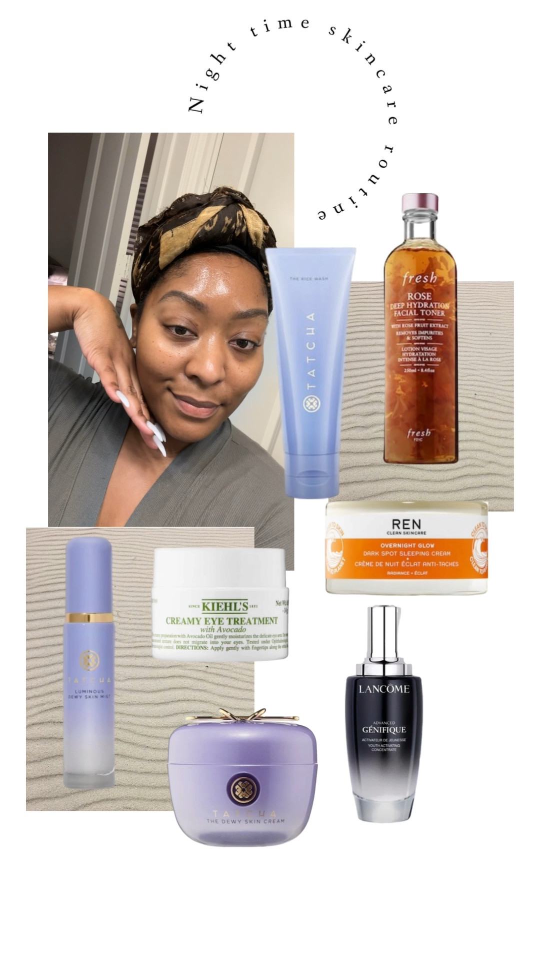 Last nights luxury skincare routine! 