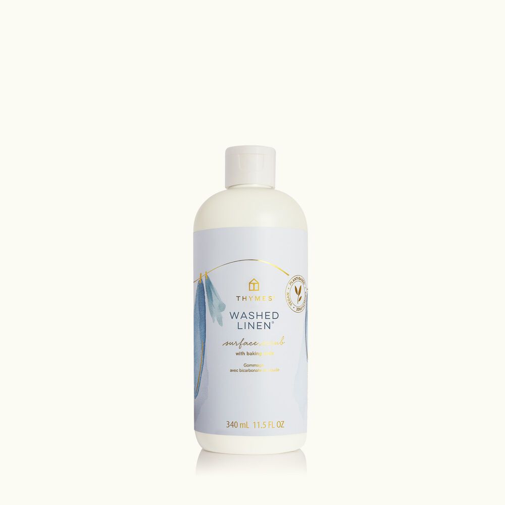 Washed Linen Surface Scrub | Thymes | Thymes