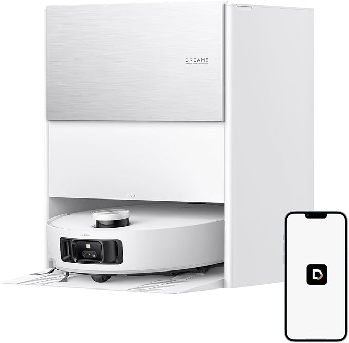 DREAME Aqua10 Roller Robot Vacuum, AquaRoll Mopping, 30,000Pa Suction, 100% Detangling, Carpet-Pr... | Amazon (US)