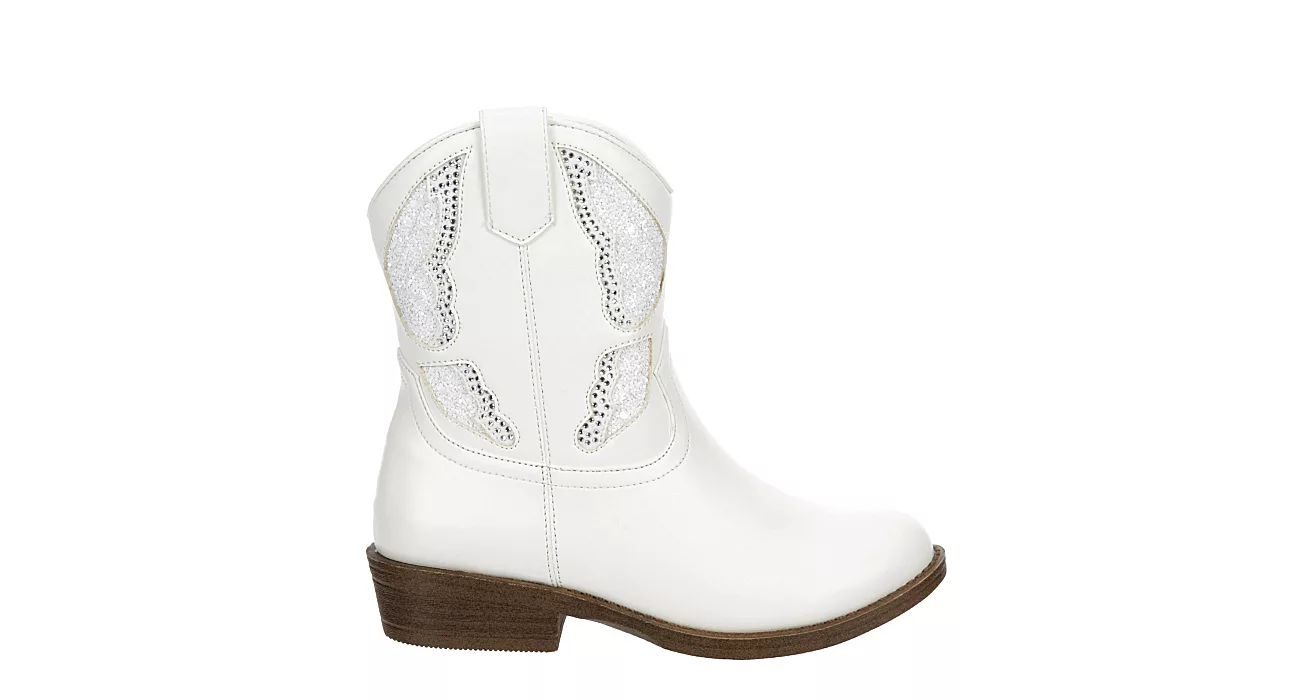 Madden Girl Girls Little And Big Kid Mpillar Western Boot - White | Rack Room Shoes