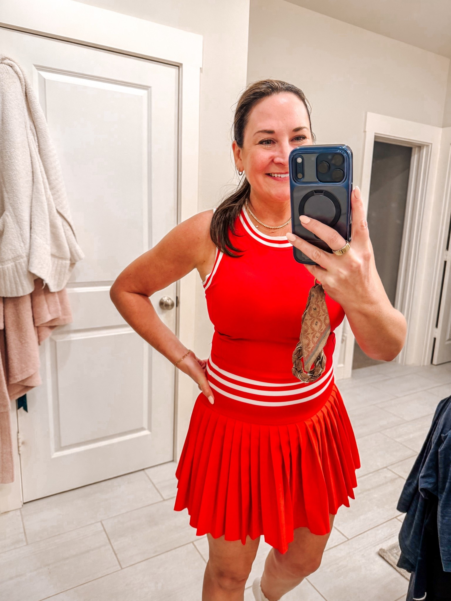 Got lots of compliments on my look today playing tennis 🎾 and pickleball. It’s a great dupe and comes in a bunch of colors 

#LTKfitnessgoals #LTKActive #LTKdayinmylife