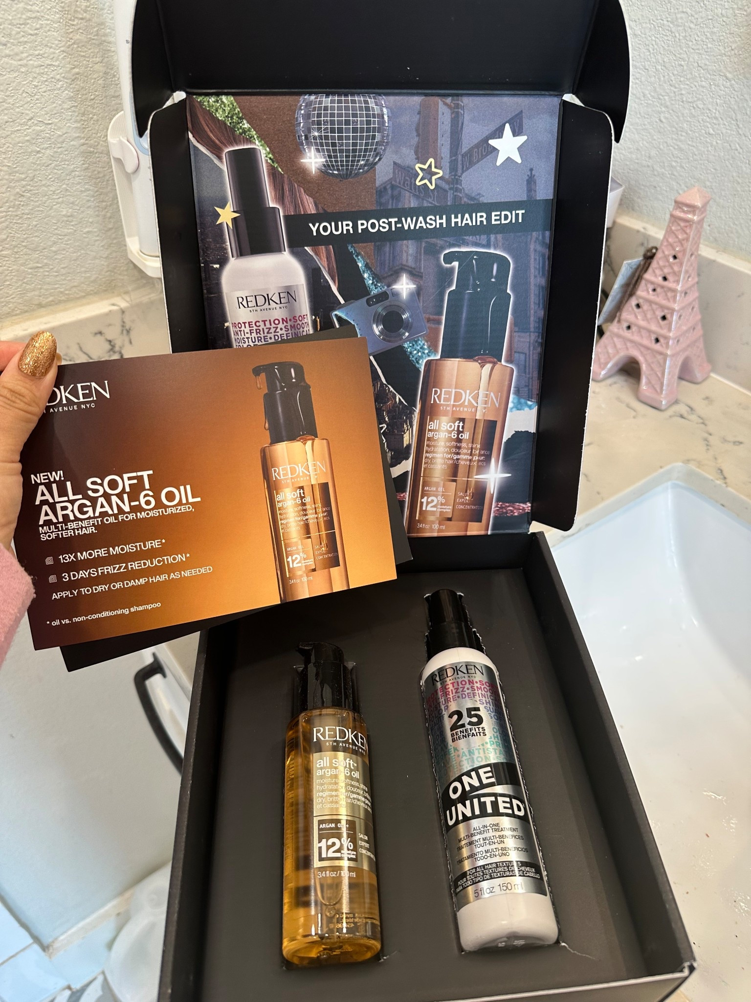 Loving these products for my hair! A good hair oil and spray! Heat protectant and moisturize! Both smell so good 

#LTKFindsUnder50 #LTKgrwm #LTKSaleAlert