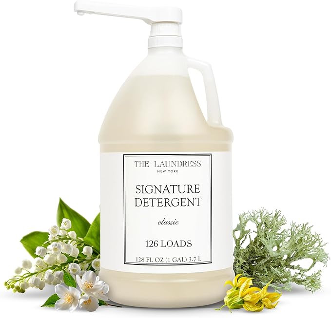 The Laundress Luxury Laundry Detergent, Gallon Pump, 126 Loads, Scented Signature Classic Fragran... | Amazon (US)