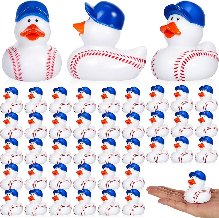 Deekin Rubber Ducks 2 Inch Bulk Sport Party Favors for Team Events Decorations Birthday Party Sup... | Amazon (US)
