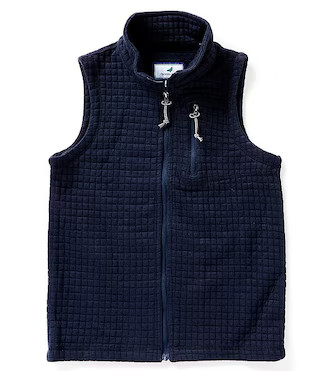 Properly Tied Big Boys Delta Grid Fleece Vest | Dillard's | Dillard's