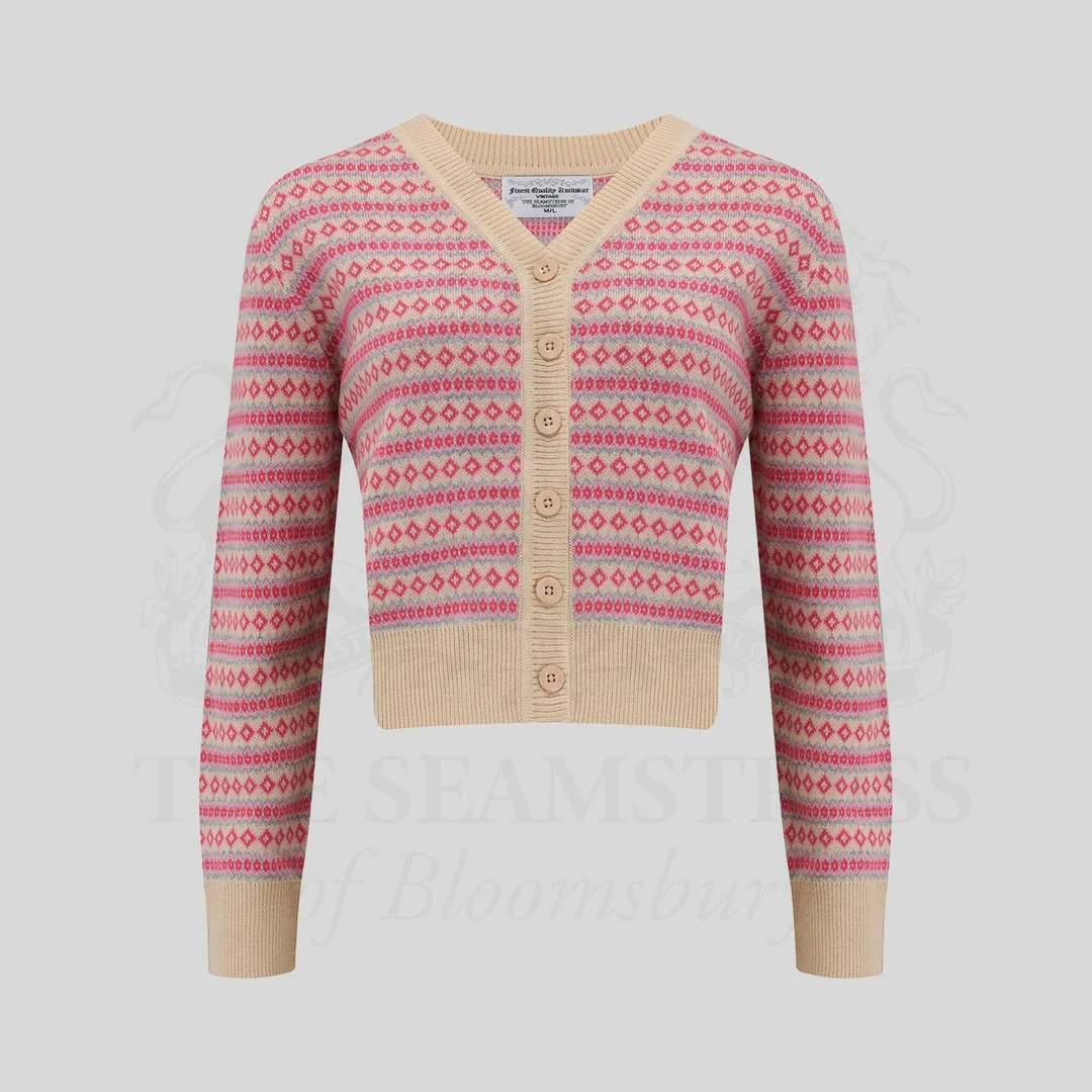 Fair Isle Cardigan by The Seamstress of Bloomsbury | Authentic 1940s Style | Etsy (UK)