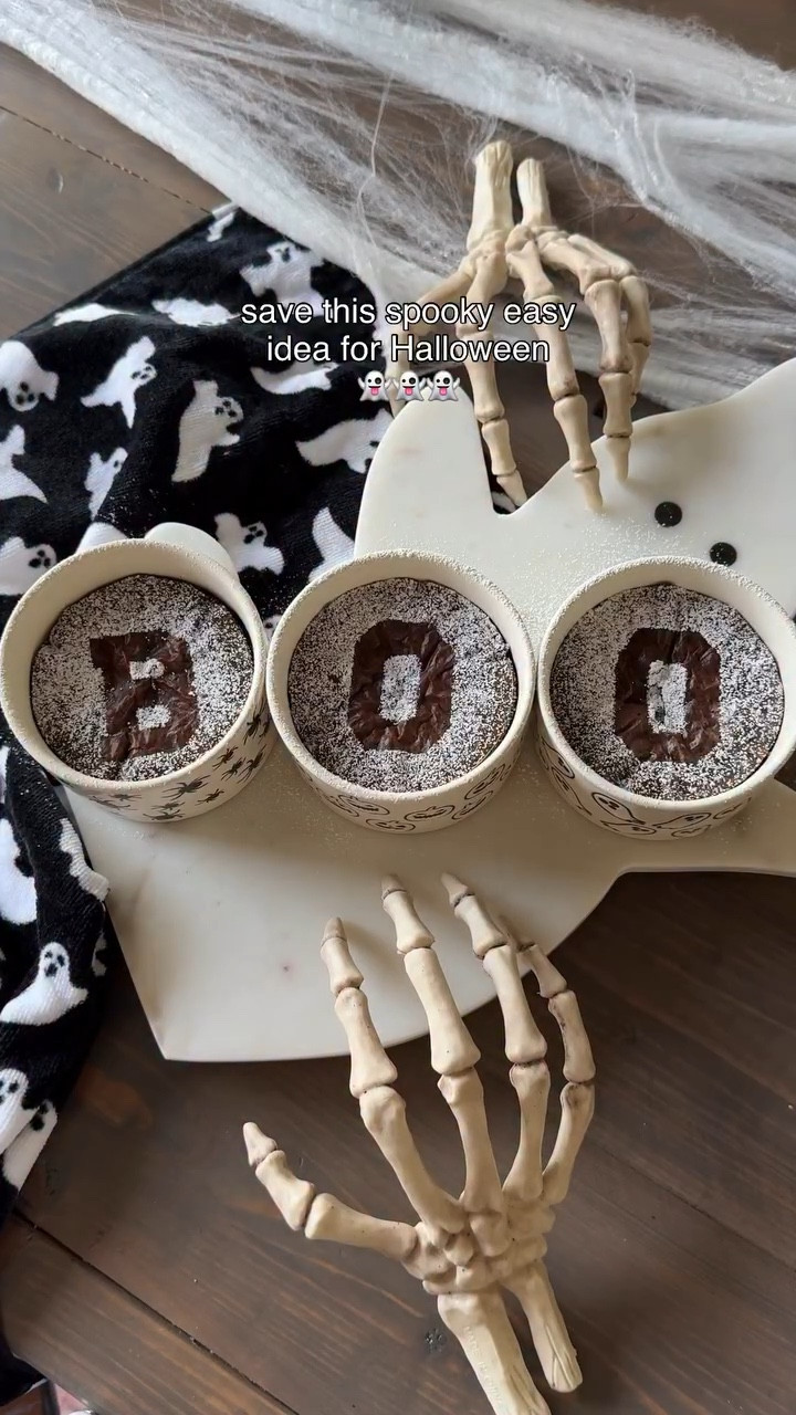 Need a quick Halloween treat idea? These brownies are so easy!

I used adhesive letters from a past project, but you can cut your own with a Cricut (or scissors if you’re feeling DIY 😅).

Just grab mini Halloween ramekins (linked some super cute ones here), brownie mix, and powdered sugar. That’s it! 👻

#LTKHalloween #LTKSeasonal #LTKKids