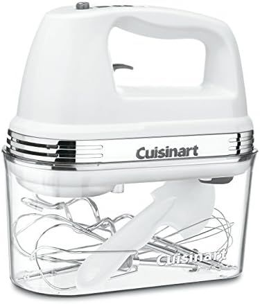 Cuisinart HM-90S Power Advantage Plus 9-Speed Handheld Mixer with Storage Case, White | Amazon (US)