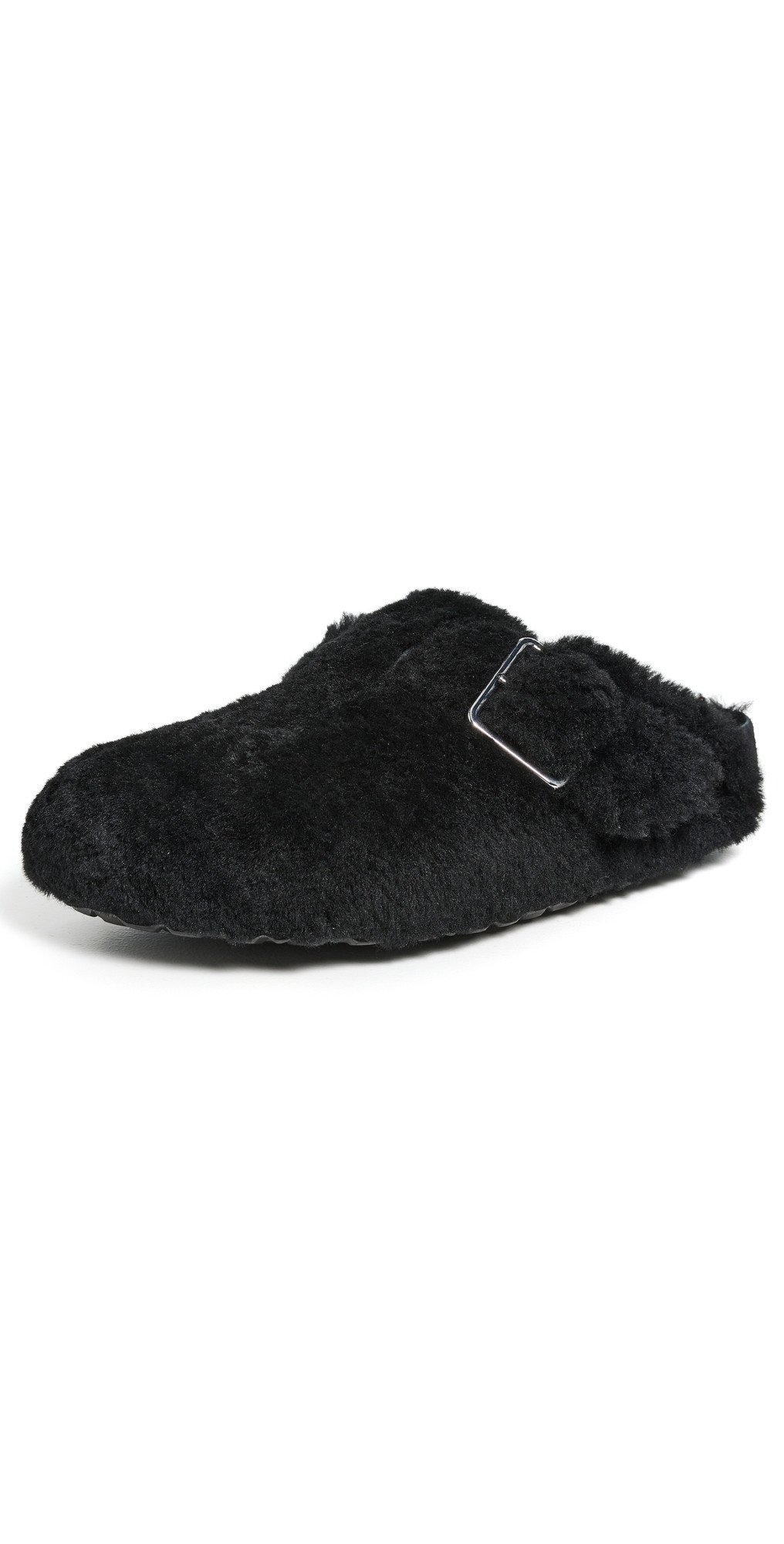 Birkenstock 1774 Boston Shearling Clogs Black 37 | Shopbop