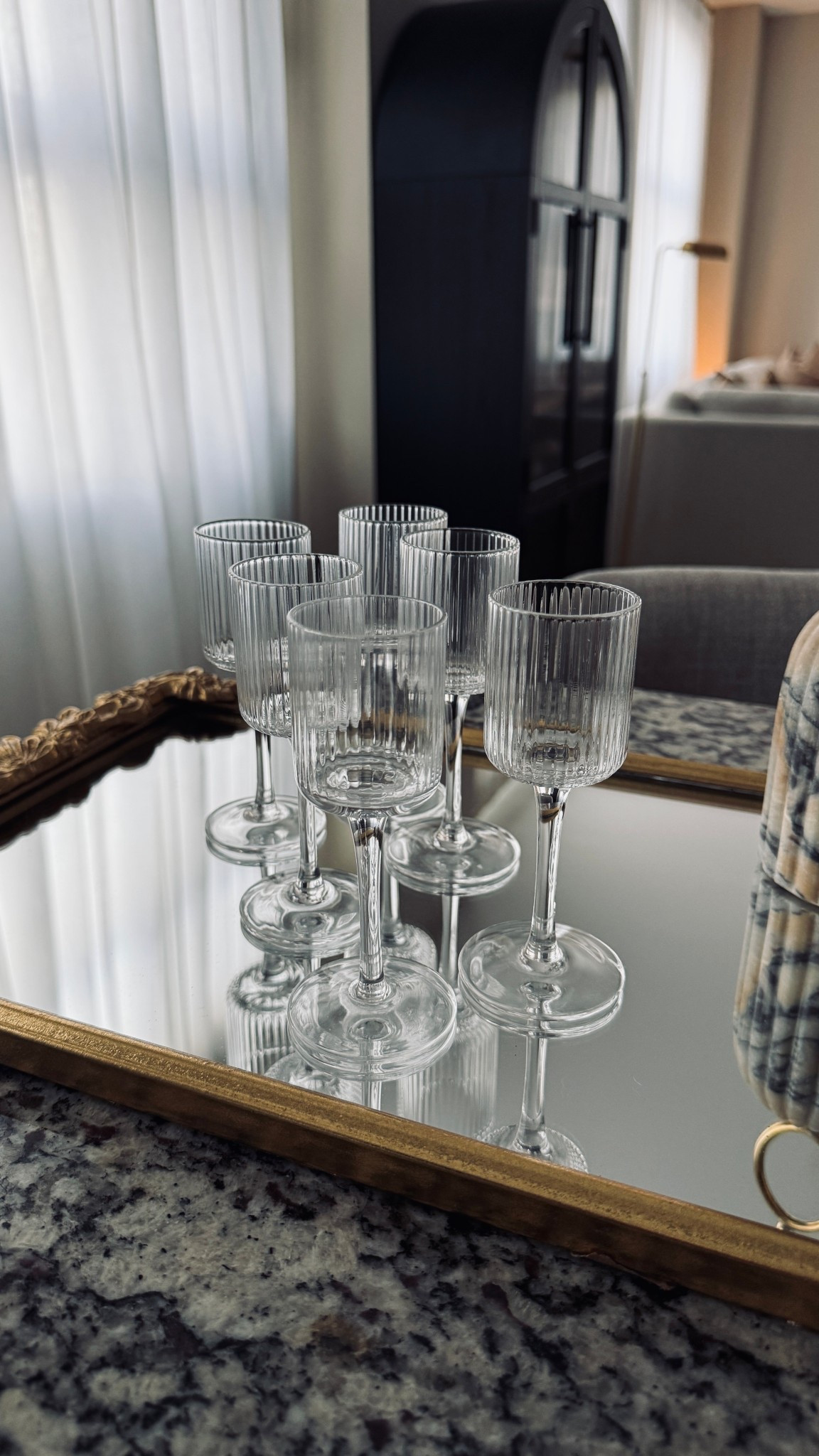 new little shot glasses 🤩 #cb2 #cb2glassware 

#LTKFindsUnder50 #LTKHoliday #LTKHome