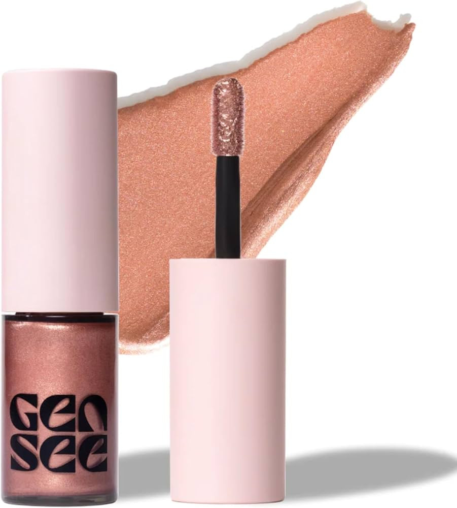 Gen See Mixed Media Metallic Liquid Eyeshadow, Hollywood Eye Makeup | Amazon (US)