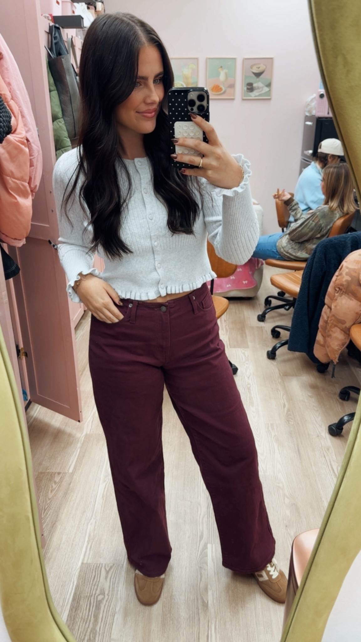 These red pants are EVERYTHING!! 

#LTKootd #LTKdayinmylife #LTKHoliday