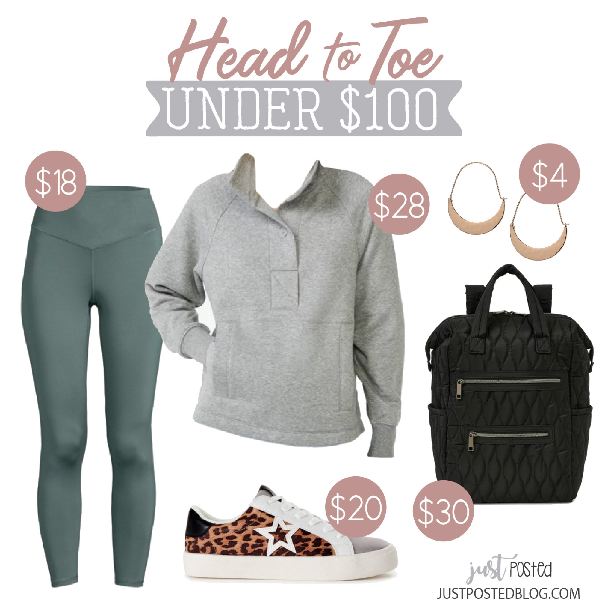 A Head to Toe Under $100 Look perfect for a casual fall day! So many great staple items for your wardrobe! 

#LTKSeasonal #LTKSale #LTKunder100