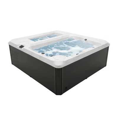LifeTrend Sierra 3 Person Dual Cold/Hot Tub Combo 288 Gallon Water Capacity, 1-2hp Jet Pump | Wayfair North America