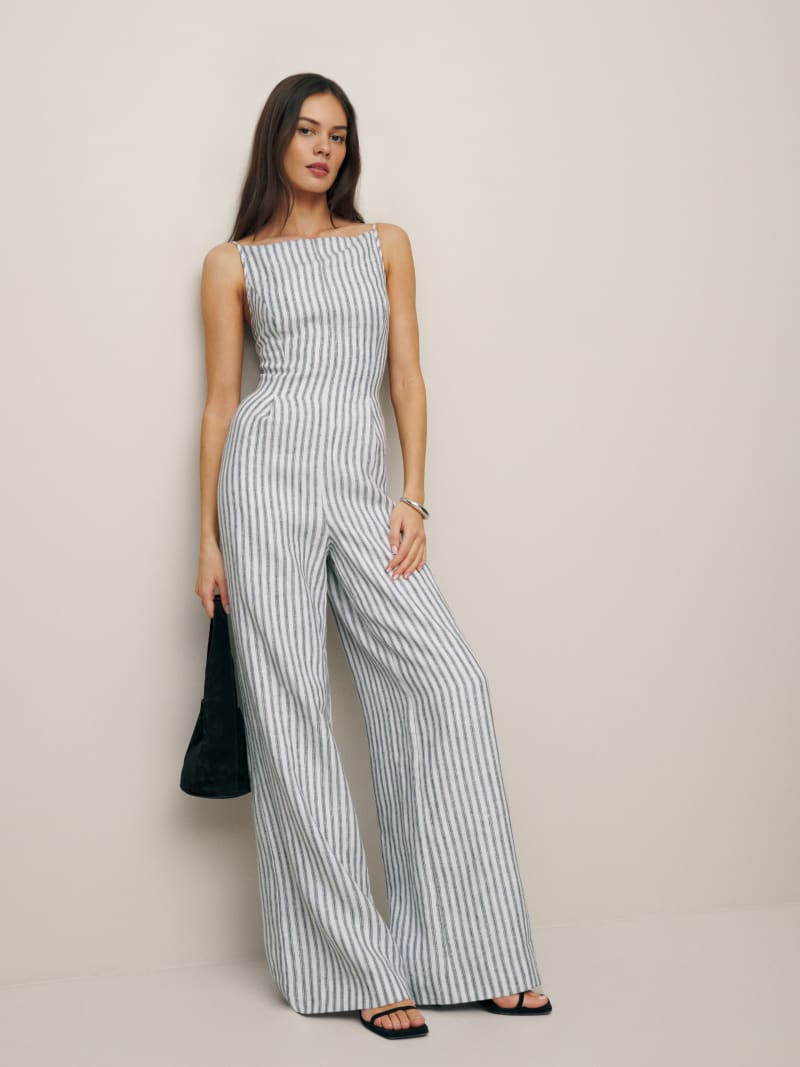 Ciara Linen Jumpsuit | Reformation (Global)