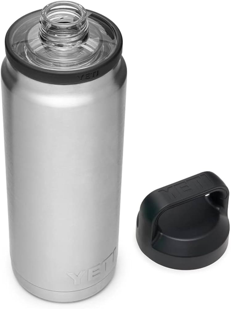 YETI Rambler 26 oz Bottle, Vacuum Insulated, Leakproof, Stainless Steel with Chug Cap | Amazon (US)