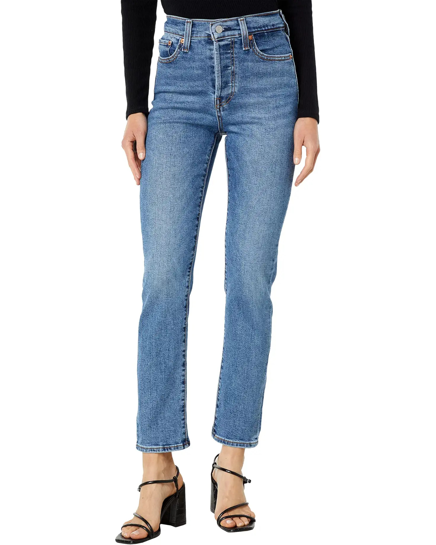 Levi's® Womens Wedgie Straight | Zappos
