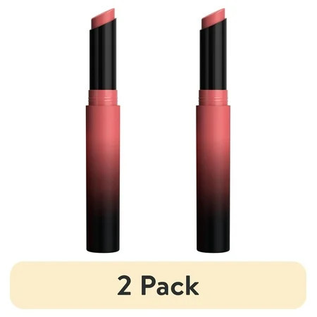 (2 pack) Maybelline Color Sensational Ultimatte Slim Lipstick Makeup, 499 More Blush | Walmart (US)