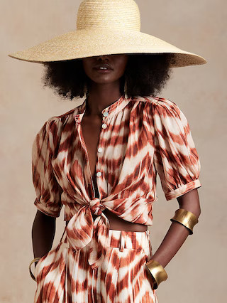 Ramie Blouse | Banana Republic (US)