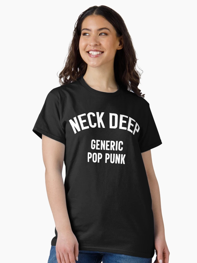 Neck Deep Merch Generic Pop Punk Classic T-Shirt | Redbubble (US)