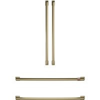 Cafe Refrigeration Handle Kit - Brushed Brass | CXQB4H4PNCG | Cafe Appliances (US)