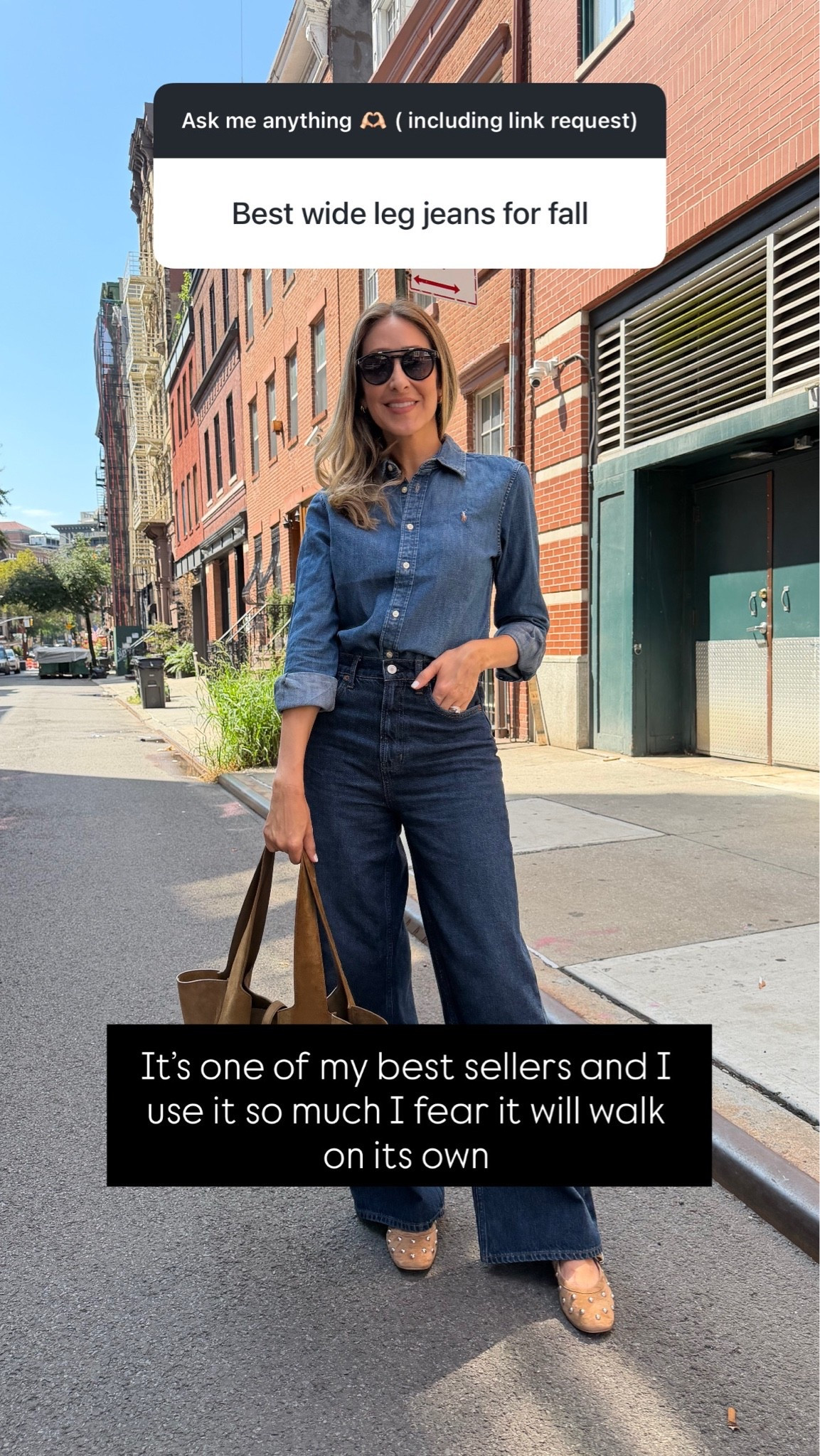 Best selling wide leg jeans, comfortable, flattering and goes well with anything. Perfect for fall

#LTKU #LTKSeasonal #LTKootd