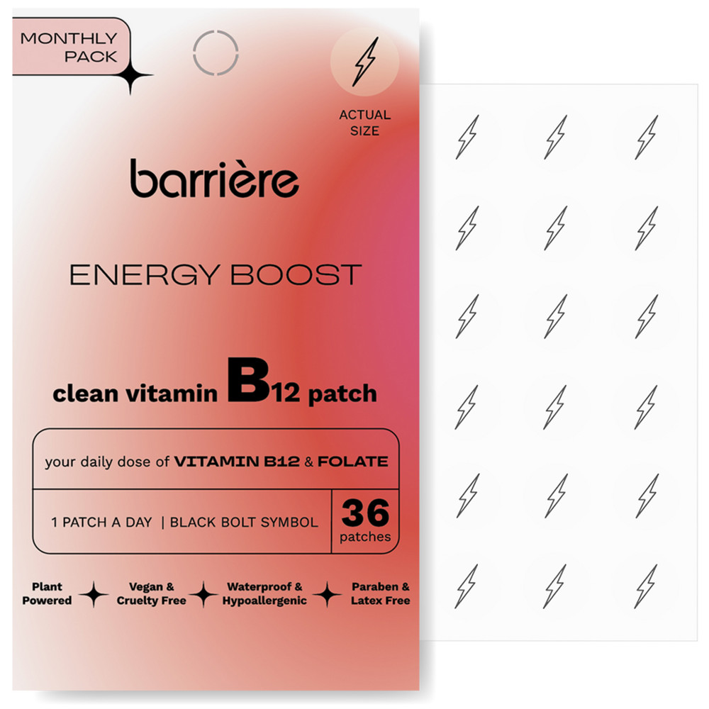 Barriere Energy Boost Vitamin B12 36-Pack - Bolt | Ulta