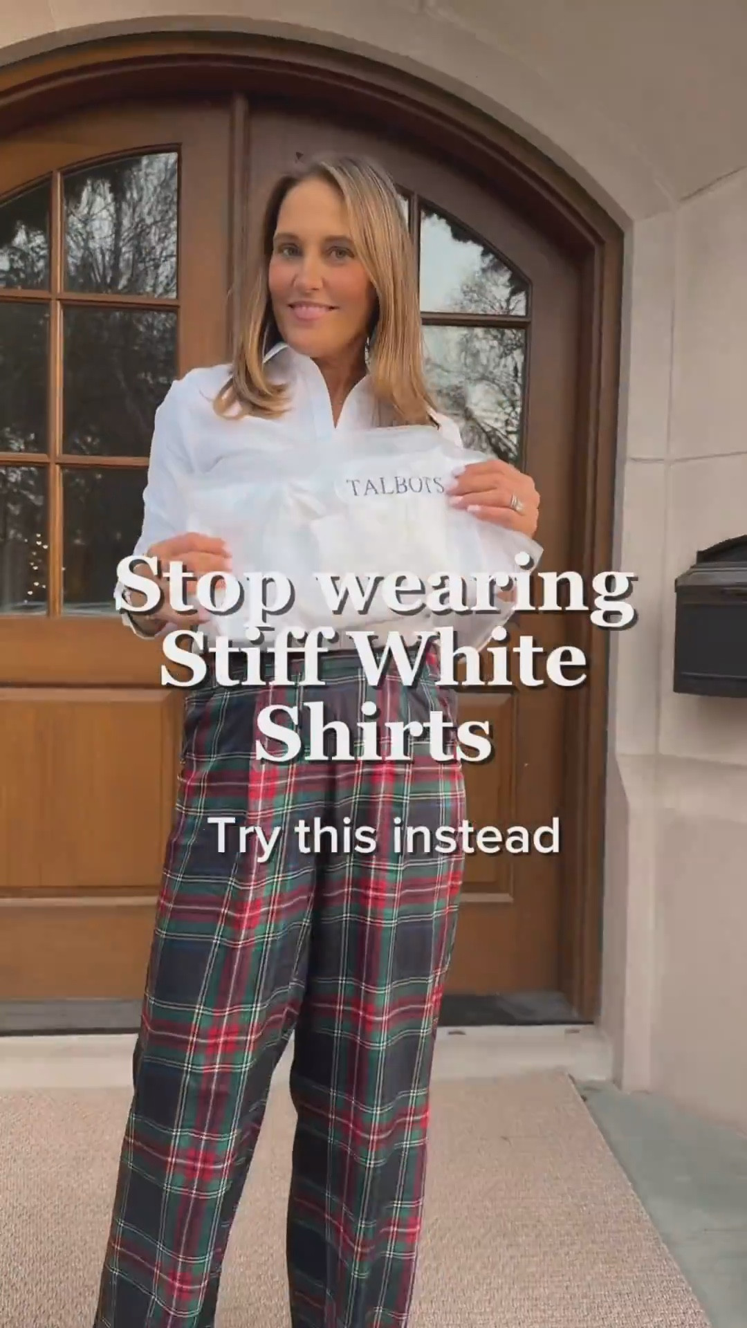 Our top recommended white shirt is here. After trying more than 50 white collared shirts, this one stood out. It has the right amount of stretch, it’s non-iron for easy care, and the fit is both flattering and feminine. The quality is excellent, making it a must-have staple for any wardrobe.

#LTKSeasonal #LTKHoliday #LTKOver40