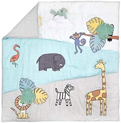 aden + anais Baby Bonding Playmat – Reversible 45” x 45” Cotton Muslin Infant Mat – Folda... | Amazon (US)
