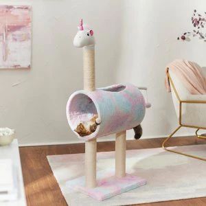 Frisco Animal Series Cat Tunnel with Scratching Post | Chewy.com